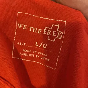 We the free‎ orange baseball tee large thumbnail 4