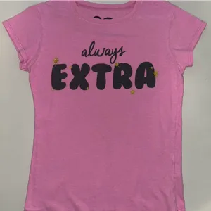 Pink baby tee Size M thumbnail 1