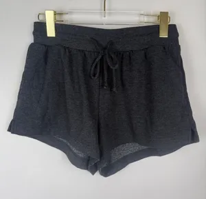 Stars Above Charcoal Gray Lounge Drawstring Shorts Size Small thumbnail 1