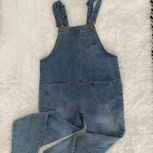 Frontwards backwards medium wash denim overalls Blue Size undefined thumbnail 2