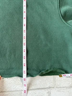 Cotton On Cropped Crewneck Sweatshirt - Green thumbnail 5