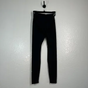 XS Leggings Nike Women's One Mid-Rise Leggings Stretch Activewear pants black thumbnail 5