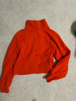 Lululemon Orange Scuba Sweatshirt thumbnail 2