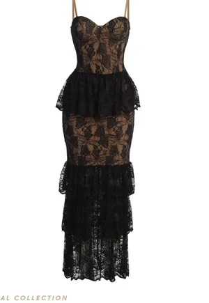 JLUXLABEL Brand New Black Lace Dress thumbnail 2