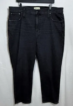 NEW Madewell The Perfect Vintage Crop Jean Summer Wash High Rise Jeans Womens 35 thumbnail 1