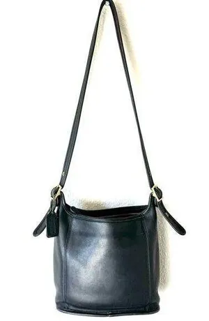 Coach Vintage Black Classic Legacy Shoulder Bag Purse thumbnail 1
