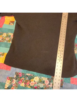 Pilcro By Anthropologie $158 Woman’s S Oversized Black Knit Pullover Sweater thumbnail 9