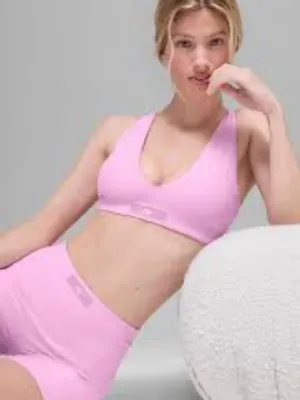 Alo SET Alosoft Sincere Bra & Alosoft Sincere Micro Shorts Candy Heart Pink M thumbnail 1