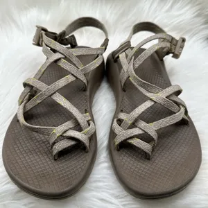 Chacos Tan Sandals Women 8 thumbnail 2
