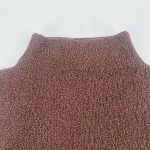 Vintage Retango Y2K Cropped Mockneck Womens Boucle Top Sz L Grunge Sleeveless thumbnail 3
