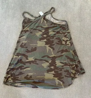 Camo Tank Top Size L thumbnail 1