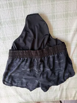 Vuori Women’s Black Camo Athletic Shorts thumbnail 6