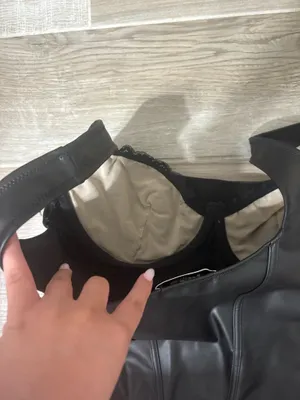 Amazon Black Leather Body Suit thumbnail 2