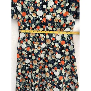 Love‎ + Harmony Floral Mini Dress Womens Small White Eyelet Collar Short Sleeve thumbnail 8