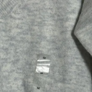 GAP Light Gray Off-the-Shoulder Sweater thumbnail 5