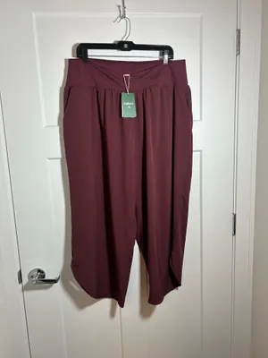Plus sz 1X Halara Crop Wide Leg Pants thumbnail 5
