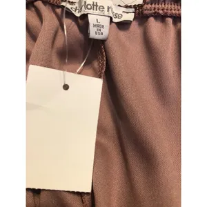 Charlotte Russe Cut-Out Back Dress Size L Brown Floral thumbnail 8