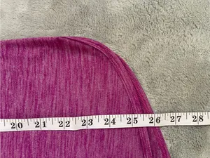 Lululemon 105 Singlet tank top Heathered cranberry activewear yoga Pilates gym 4 thumbnail 9