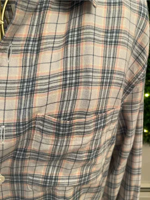 🛒Women’s Abercrombie & Fitch Plaid Button-Down Shirt - Blue & Pink thumbnail 3