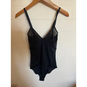 KNIX Deep V Bodysuit with Sheer Cups and Panels Black Size XS thumbnail 2