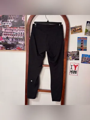 Lululemon Wunder Train High-Rise Leggings 25" Blaze Black thumbnail 5