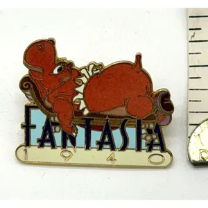 Disney Fantasia 1940 Hyacinth Hippo Commemorative Enamel Pin Vintage Official thumbnail 2
