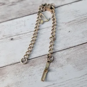 Vintage Bracelet - Gold Tone with Gardening Charms - Tarnished thumbnail 6