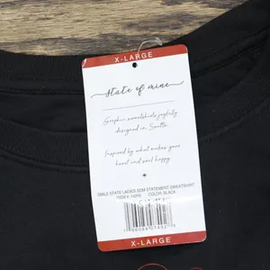 NWT State of Mind Womens Pullover Fleece State Sweatshirt 14316 L Missouri Black thumbnail 4