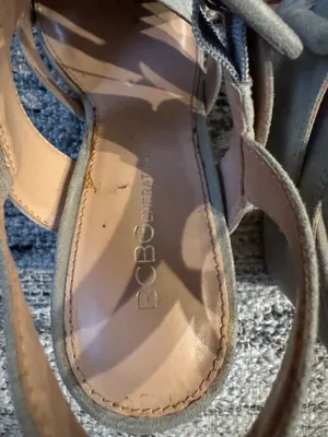 BCBGeneration Grey Suede Heels thumbnail 6