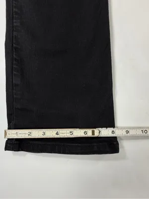 Wrangler Womens Bootcut Jeans Black Denim Mid Rise 5 Pocket Size 25x26 thumbnail 5