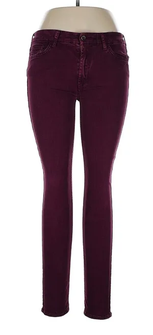 Jen7 By 7 FOR ALL MANKIND Women's Skinny Mid-Rise Jeans SIZE 10 thumbnail 1