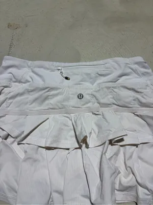 Lululemon White Women's Active Tennis Skort 4 thumbnail 4