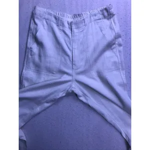 Steve Madden Jogger Pants Womens Medium White Linen Blend Elastic Hem New thumbnail 8