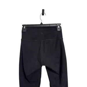 Lululemon High Rise Mesh Strappy Leggings Black Snakeskin Embossed Womens 4‎ thumbnail 6