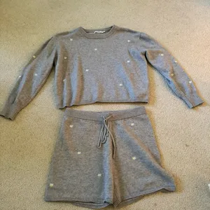 Lush Daisy Sweater and Shorts Set thumbnail 2