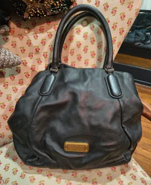 Marc by Marc Jacobs Black Leather Top-Handle Satchel thumbnail 1