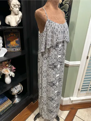 Anthropologie Vanessa Virginia Fliese Maxi Dress – Size 4 thumbnail 4