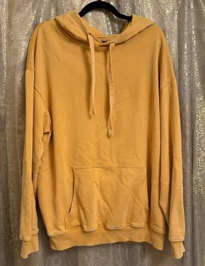Aerie OFFLINE Oversized Golden Yellow Hoodie Sweatshirt Small thumbnail 1