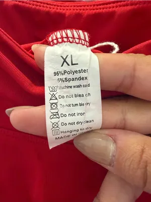 Amazon Active Women’s Red Golf Skirt - with Built in Shorts. Size: Xtra Large thumbnail 3