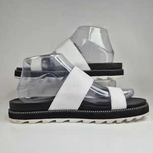 Sorel Women’s Roaming Buckle Slide Sandal In sea salt Size 9.5 thumbnail 3
