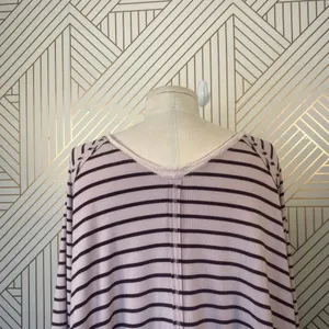 Free People We‎ the Free Tangerine Stripe Tee Sand thumbnail 10