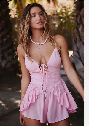 Free people Brielle Romper thumbnail 1