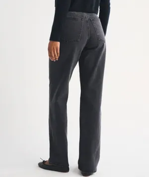 Abercrombie Curve Love Black 90s Jeans thumbnail 2