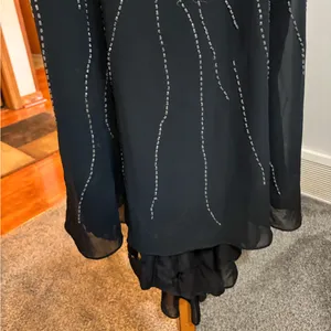 Fiesta Beaded Maxi Dress Black Size M thumbnail 4
