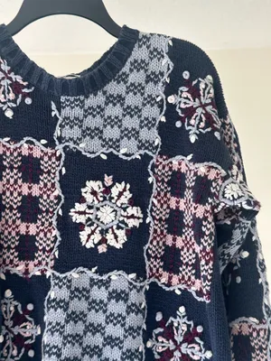 Christopher & Banks Embroidered sweater thumbnail 2