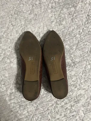 Ross Brown Pointed Toe Flats thumbnail 3