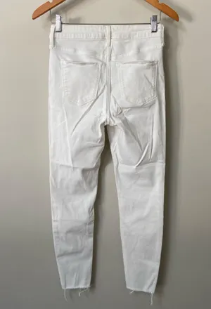 Rockstar Super Skinny White Jeans thumbnail 2