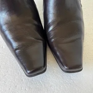 Liz Claiborne Dark Brown Heels size 7 1/2 M thumbnail 7