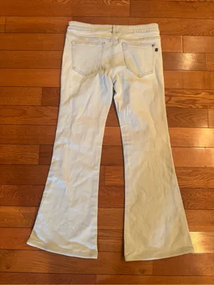 Anthropologie Pilcro Flare Jeans Light Wash Size 28 EUC thumbnail 7