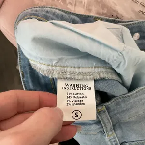 NWT EMMIOL Womens Light Wash Wide‎ Leg Jeans Size Small thumbnail 6
